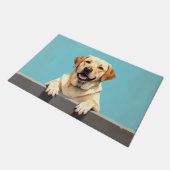 Labrador Retriever Doormat Art Deurmat (Schuin)