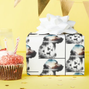 Labrador Retriever dubbele blootstelling Cadeaupapier