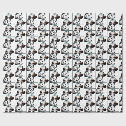 Labrador Retriever dubbele blootstelling Cadeaupapier (Vlak)