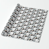 Labrador Retriever dubbele blootstelling Cadeaupapier (Uitgerold)