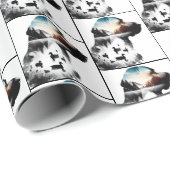 Labrador Retriever dubbele blootstelling Cadeaupapier (Rol Hoek)