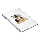 Labrador Retriever, eigenaar van Happy Pills Antid Notitieboek (Rechterzijde)