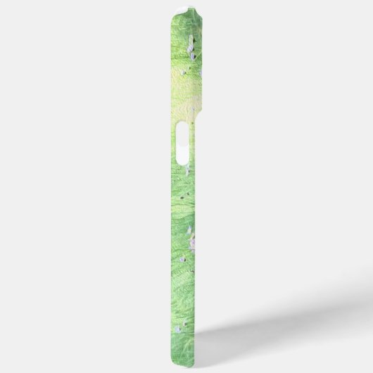 Labrador Retriever en paarse bloemen Case-Mate iPhone Case (Achterkant / Rechts)