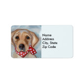 Labrador Retriever Etiket (Voorkant)