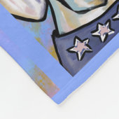 Labrador Retriever Fleece Deken (Hoek)