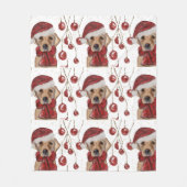 LABRADOR RETRIEVER  FLEECE DEKEN (Voorkant)