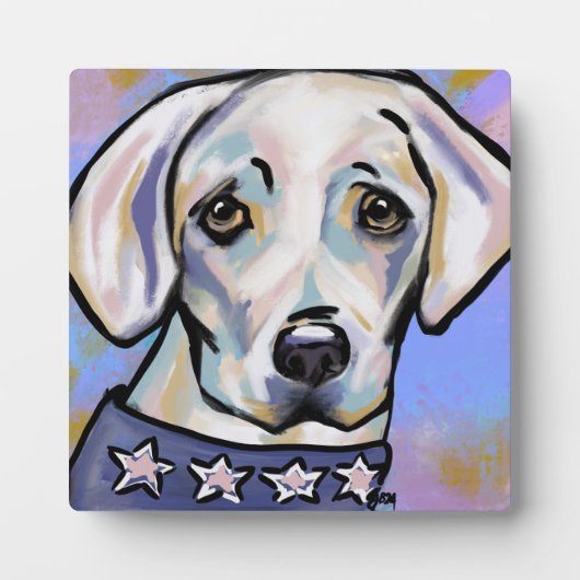 Labrador Retriever Fotoplaat (Voorkant)