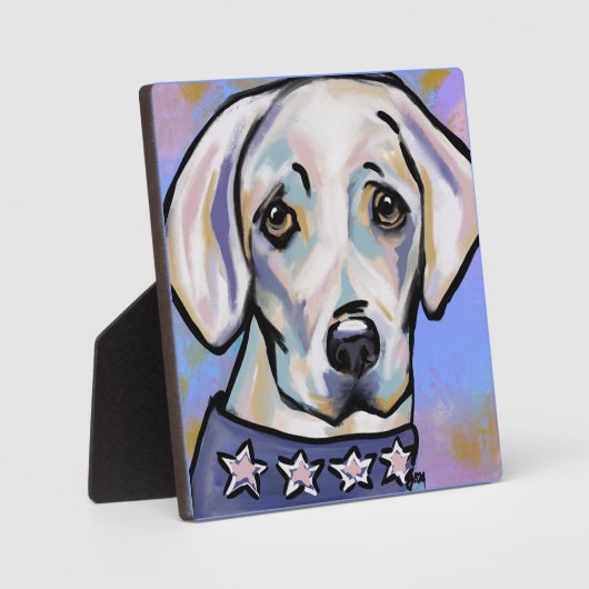 Labrador Retriever Fotoplaat (Voorkant)