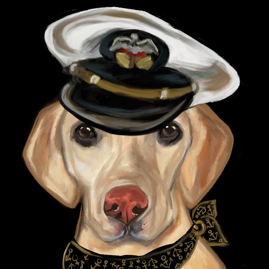 Labrador Retriever Fotoplaat