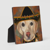 Labrador Retriever Fotoplaat (Voorkant)