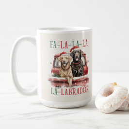 Labrador Retriever Funny Christmas Dog Coffee Mok