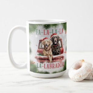 Labrador Retriever Funny Christmas Dog Coffee Mok