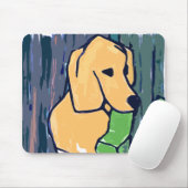 LABRADOR RETRIEVER GARDEN SLIPPERS MUISMAT (Met muis)