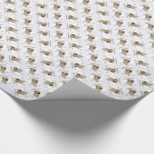 Labrador Retriever (geel) Geschiedenis Ontwerp Cadeaupapier (Hoek)