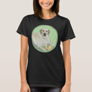 Labrador Retriever Geel met Tennis Balls T-shirt