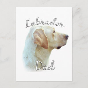 Labrador Retriever (geel) Pap 2 Briefkaart