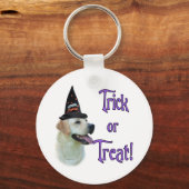 Labrador Retriever (geel)Trick Sleutelhanger (Achterkant)