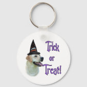 Labrador Retriever (geel)Trick Sleutelhanger (Achterkant)