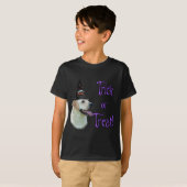 Labrador Retriever (geel) Trick T-shirt (Voorkant volledig)