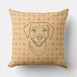 Labrador Retriever. Gelukseditie! Kussen