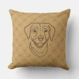 Labrador Retriever. Gelukseditie! Kussen
