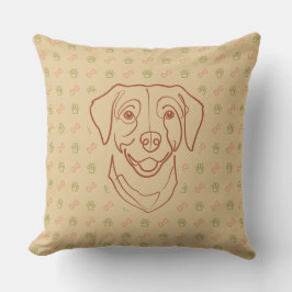 Labrador Retriever. Gelukseditie! Kussen