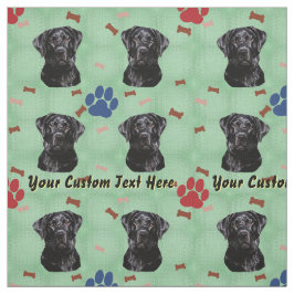 Labrador Retriever - Gepersonaliseerd Stof