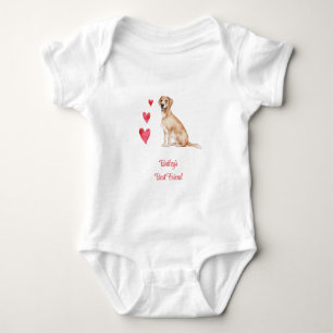 Labrador Retriever Gepersonaliseerde Beste Vriend Romper