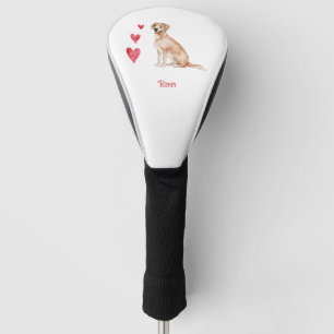 Labrador Retriever gepersonaliseerde hond Golfheadcover
