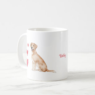 Labrador Retriever gepersonaliseerde hond Koffiemok
