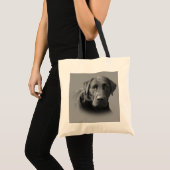 Labrador Retriever Geweldige Canvas tas (Voorkant (product))