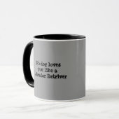 Labrador Retriever Geweldige Mok (Voorkant links)