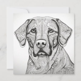 Labrador Retriever Gift Kaart