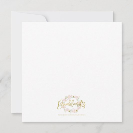 Labrador Retriever Gift Kaart (Achterkant)