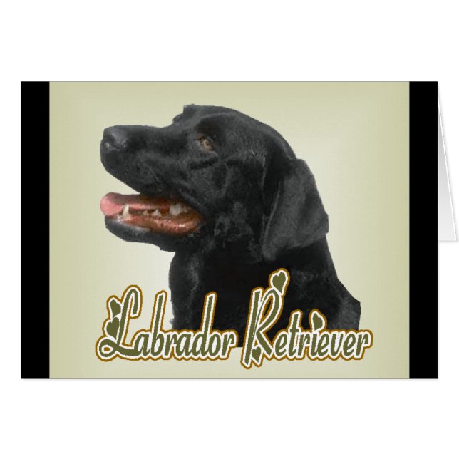 Labrador Retriever Gifts (Voorkant Horizontaal)