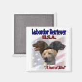 Labrador Retriever Gifts Magneet (Voorkant / Achterkant)