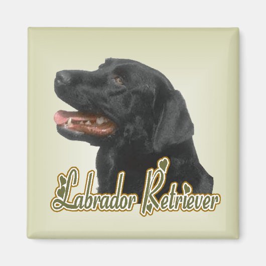 Labrador Retriever Gifts Magneet (Voorkant)