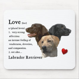 Labrador Retriever Gifts Muismat