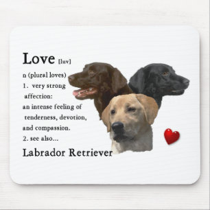 Labrador Retriever Gifts Muismat