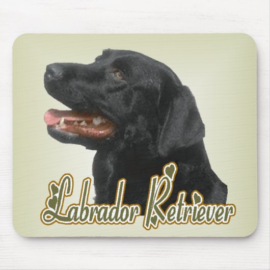 Labrador Retriever Gifts Muismat (Voorkant)