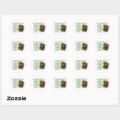Labrador Retriever Gifts Ronde Sticker (Vel)