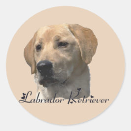 Labrador Retriever Gifts Ronde Sticker