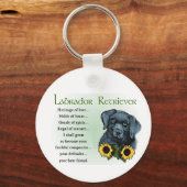 Labrador Retriever Gifts Sleutelhanger (Voorkant)