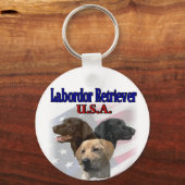 Labrador Retriever Gifts Sleutelhanger (Voorkant)