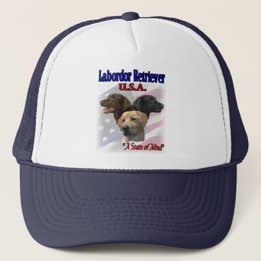 Labrador Retriever Gifts Trucker Pet (Voorkant)