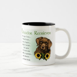 Labrador Retriever Gifts Tweekleurige Koffiemok
