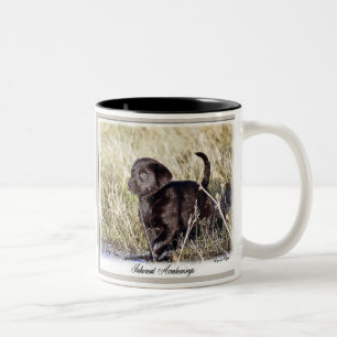 Labrador Retriever Gifts Tweekleurige Koffiemok
