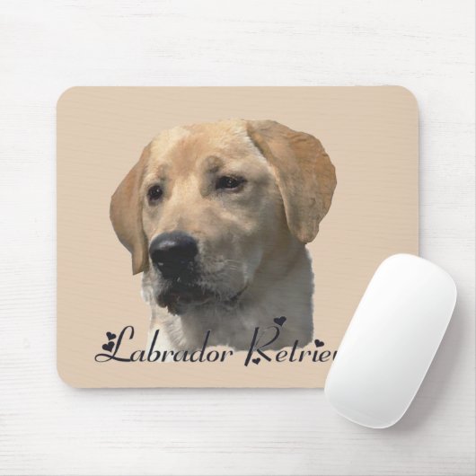 Labrador Retriever Gifts Yellow Lab Muismat (Met muis)