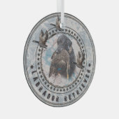 Labrador Retriever Glas Ornament (Voorkant Rechts)