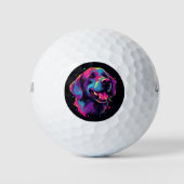 Labrador Retriever Golfballen (Voorkant)